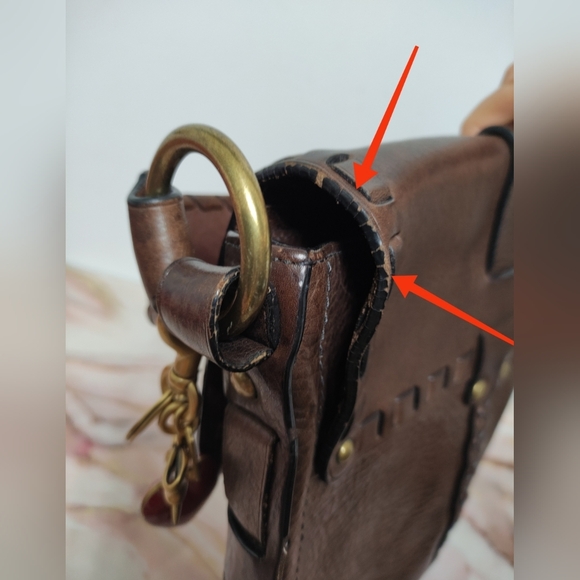 Coach 11376 Legacy Julia Leather Shoulder Bag Mahogany Brown - Picture 12 of 12